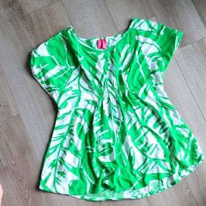 COPY - Lily Pulitzer Green Swim Cover Up